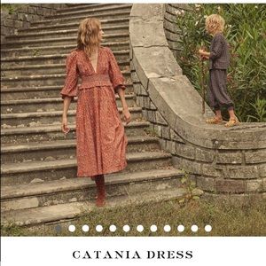 New doen dress. Too big for me. Super pretty.